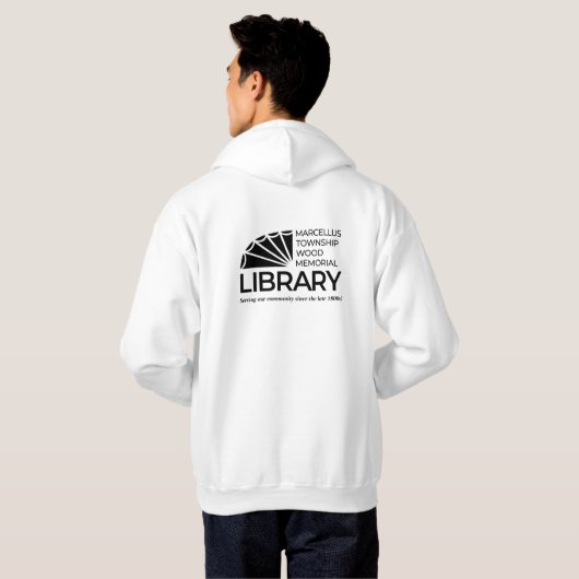 Just one more chapter. hoodie (Achterkant volledig)