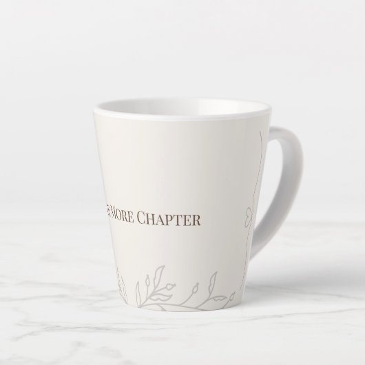 Just One More Chapter Latte Mug Latte Mok (Rechterhoek)