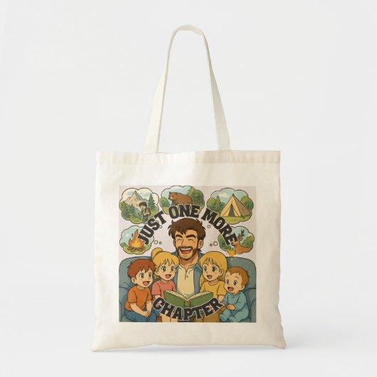 Just One More Chapter Tote Bag (Voorkant)
