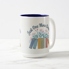 Just One More Chapter Two Tone Mug Tweekleurige Koffiemok