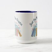 Just One More Chapter Two Tone Mug Tweekleurige Koffiemok (Center)
