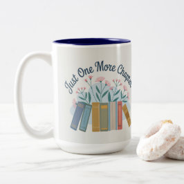 Just One More Chapter Two Tone Mug Tweekleurige Koffiemok