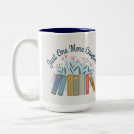 Just One More Chapter Two Tone Mug Tweekleurige Koffiemok