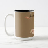 Just One More Cup Tweekleurige Koffiemok (Links)