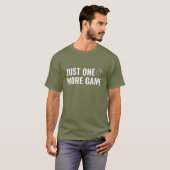Just One More Game – Gamer Shirt für Herren (Voorkant volledig)