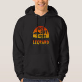 Just One More Leopard Inspirational Endangered Ani Hoodie (Voorkant)