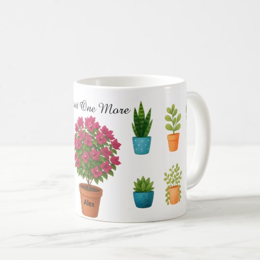 Just one more plant cup koffiemok (Voorkant rechts)