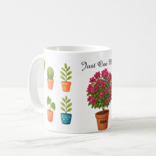 Just one more plant cup koffiemok (Voorkant links)