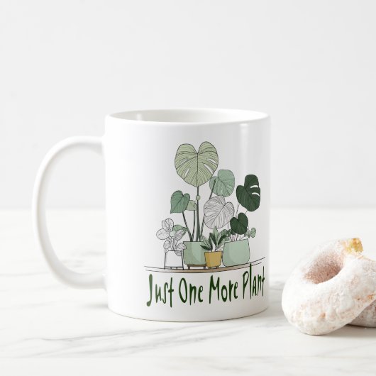 Just One More Plant Koffiemok (Met donut)