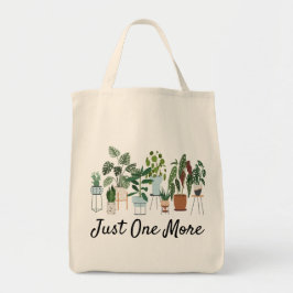 Just One More Plant Shirt, Plant Lady Gardening  Tote Bag