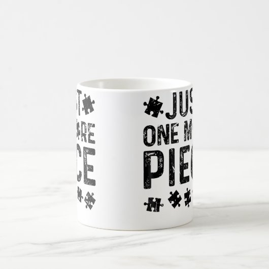 Just One More Puzzle Piece Koffiemok (Center)