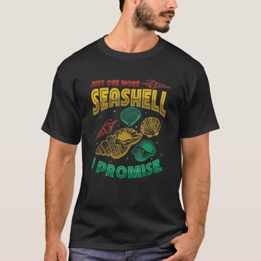 Just One More Seashell Collector Seashell T-shirt (Voorkant)
