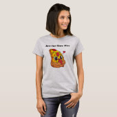 Just One More Slice Pizza Grafische T-shirt (Voorkant volledig)