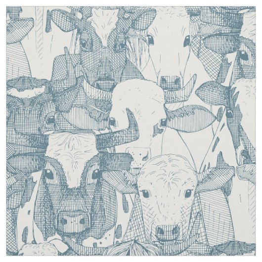 Just Ox Bluestone White Stof (Swatch)