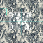 Just Ox Indigo Pearl Stof (Delen)
