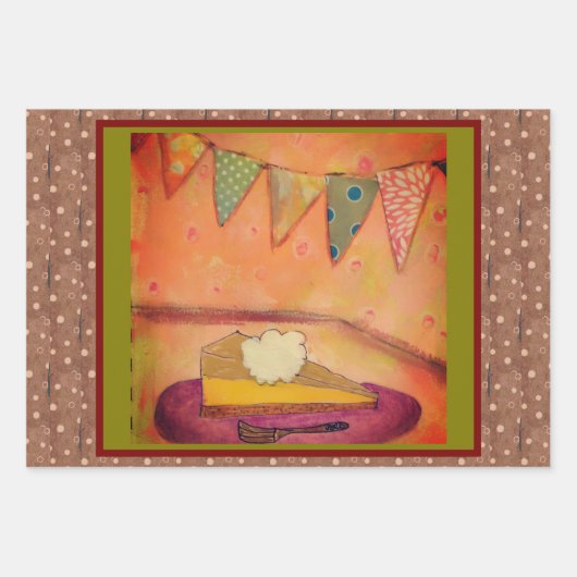 Just Pie  Inpakpapier Vel (Voorkant 2)