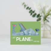 Just Plane(r) Love You Tool Valentijns Briefkaart (Staand voorkant)