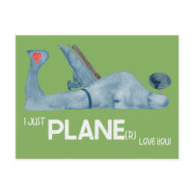 Just Plane(r) Love You Tool Valentijns Briefkaart