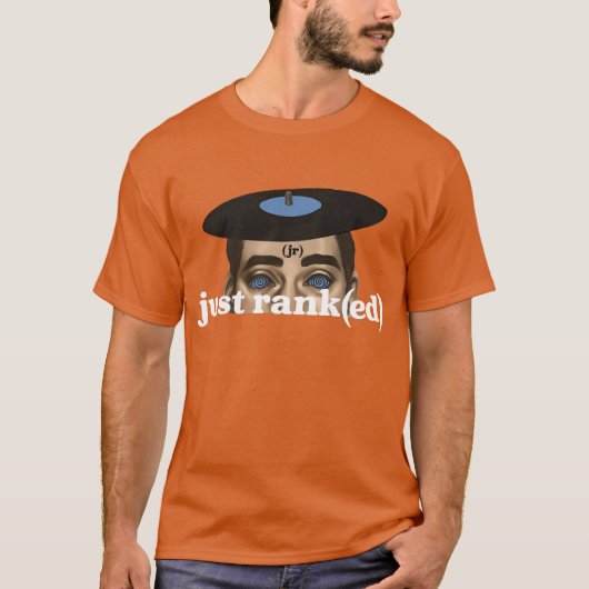 Just Ranked Head Logo T-shirt (Voorkant)