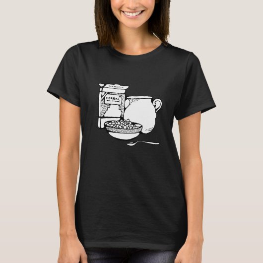 Just Really Like Breakfast Cereal OK Cereal 5 T-shirt (Voorkant)