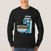 Just Really Like Breakfast Cereal OK Cereal 5 T-shirt (Voorkant)