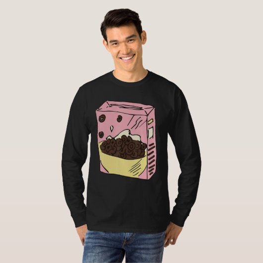 Just Really Like Breakfast Cereal OK Cereal T-shirt (Voorkant volledig)