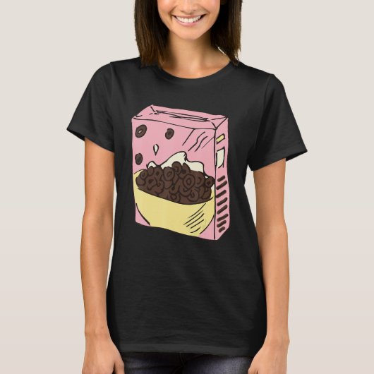 Just Really Like Breakfast Cereal OK Cereal   T-shirt (Voorkant)