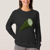 Just Really Like Cucumbers Cucumber Pickle Vegetab T-shirt (Voorkant)