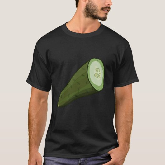 Just Really Like Cucumbers Cucumber Pickle Vegetab T-shirt (Voorkant)