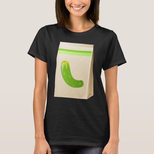 Just Really Like Cucumbers Cucumber Pickle Vegetab T-shirt (Voorkant)