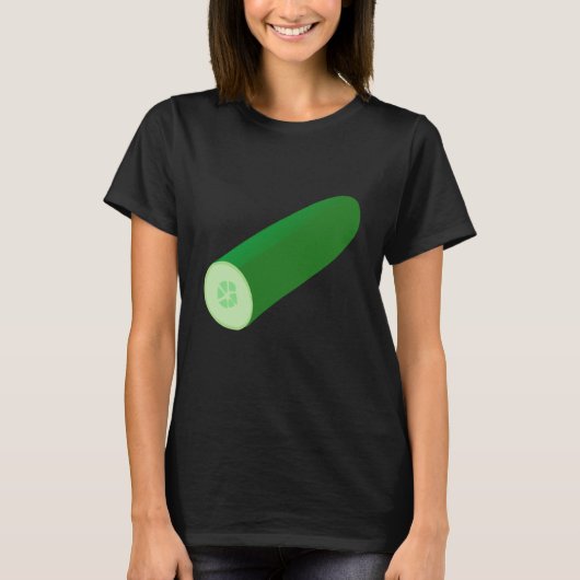 Just Really Like Cucumbers Cucumber Pickle Vegetab T-shirt (Voorkant)