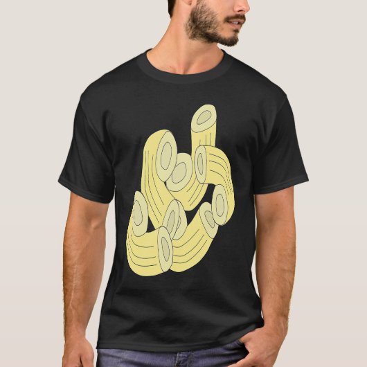 Just Really Like Pasta Macaroni Noodle Noodles T-shirt (Voorkant)