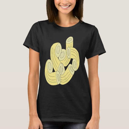 Just Really Like Pasta Macaroni Noodle Noodles T-shirt (Voorkant)