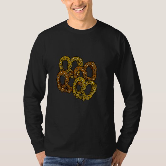 Just Really Like Pretzels Pretzel  9 T-shirt (Voorkant)