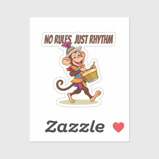 Just Rhythm Sticker (Vel)