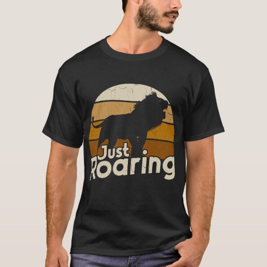 Just Roaring T-shirt (Voorkant)