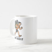Just Ruck It Funny Fitness Mug – Perfect Gift for  Koffiemok (Voorkant links)