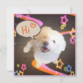 Just Saying "Hi" Kaart (Voorkant)