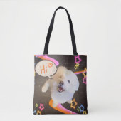 Just Saying "Hi" Tote Bag (Voorkant)