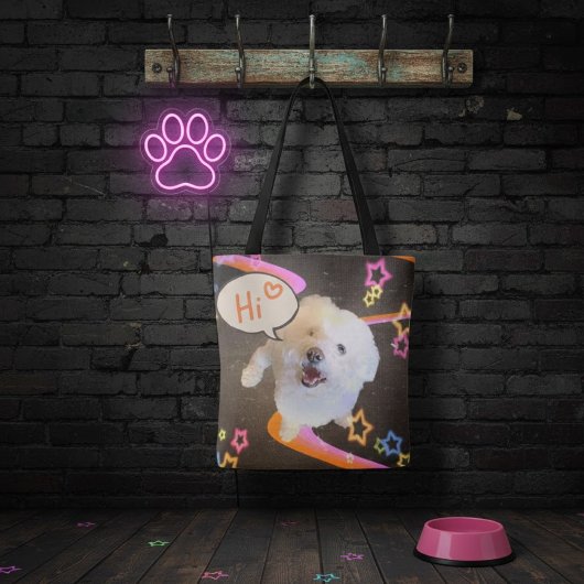 Just Saying "Hi" Tote Bag
