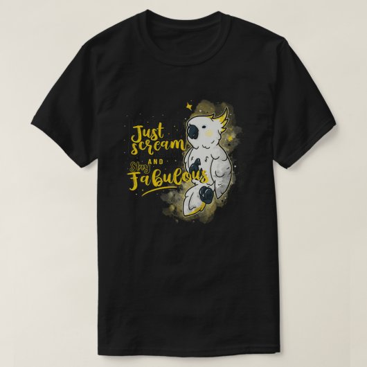 Just Scream T-shirt (Design voorkant)