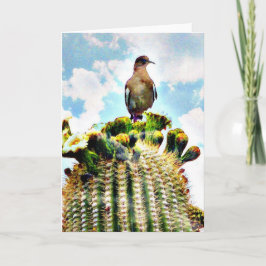 Just sitting' on a saguaro kaart