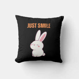 Just Smile-Inspirerend Decoratieve Gooi Pillowo Kussen