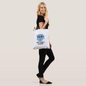 Just Smile & Shop - Smilo Canvas tas (Op model)