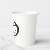 Just Smile Smile More Stay Smiling Keep the Smile  Papieren Bekers (Links)