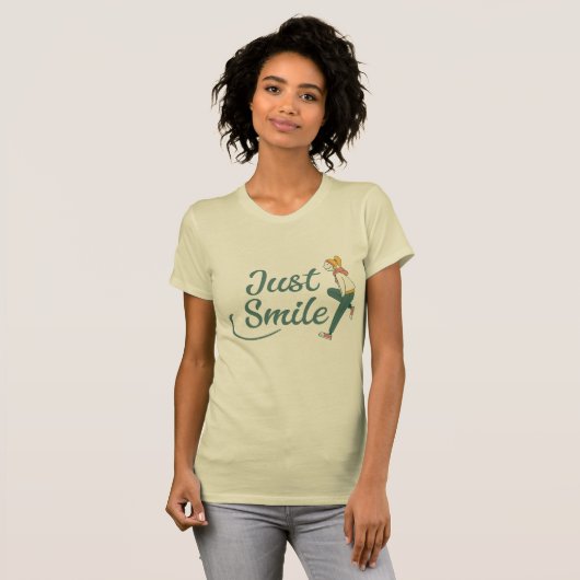 Just Smile T-shirt (Voorkant volledig)