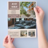 Just Sold Real Estate Flyer (Hand)