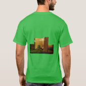 "JUST START" Motivational T-Shirt – Bold Front Tex (Achterkant)