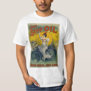 Just Stop Oil Mok Meer Fietsen Minder Auto's Activ T-shirt