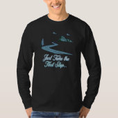 JUST TAKE THE FIRST STEP - road mountains tree clo T-shirt (Voorkant)